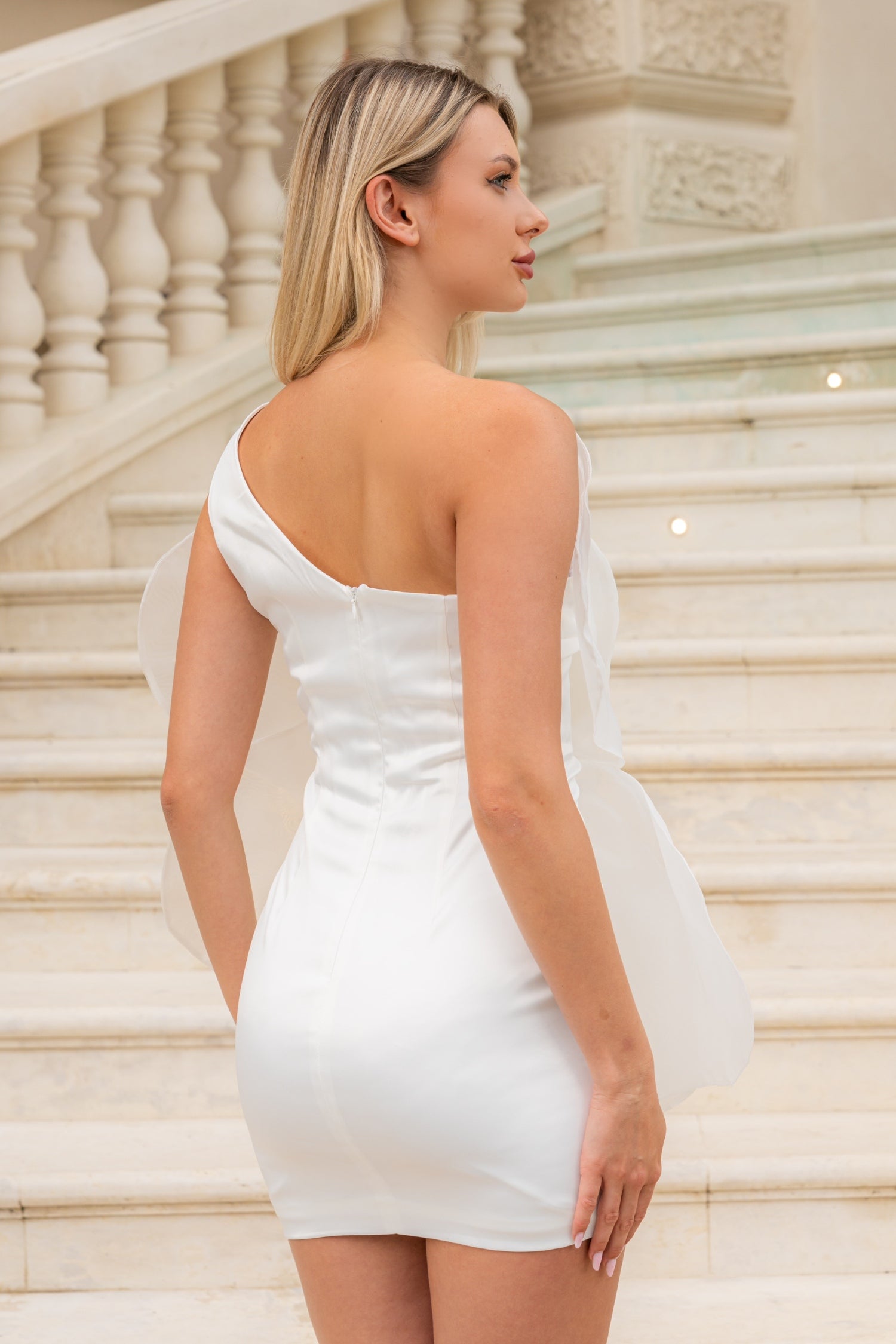 Cut Out Shoulder Jacket - Black